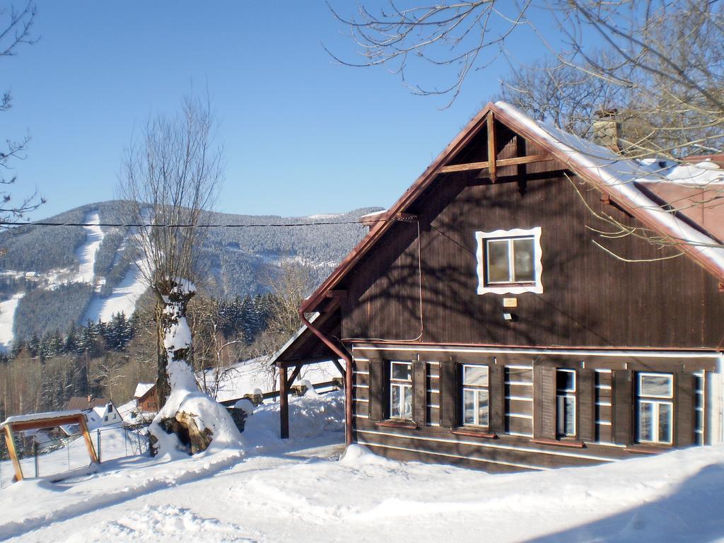 Horska Chata Roubenka Strážné Buitenkant foto